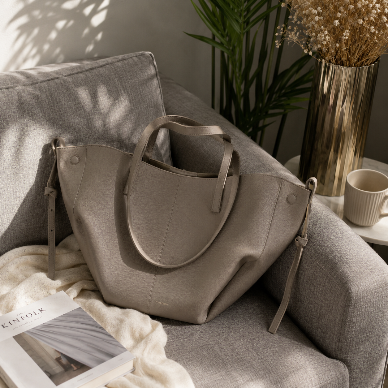 Women's Tote Bag Vintage Shoulder Carryall Everyday Handbag