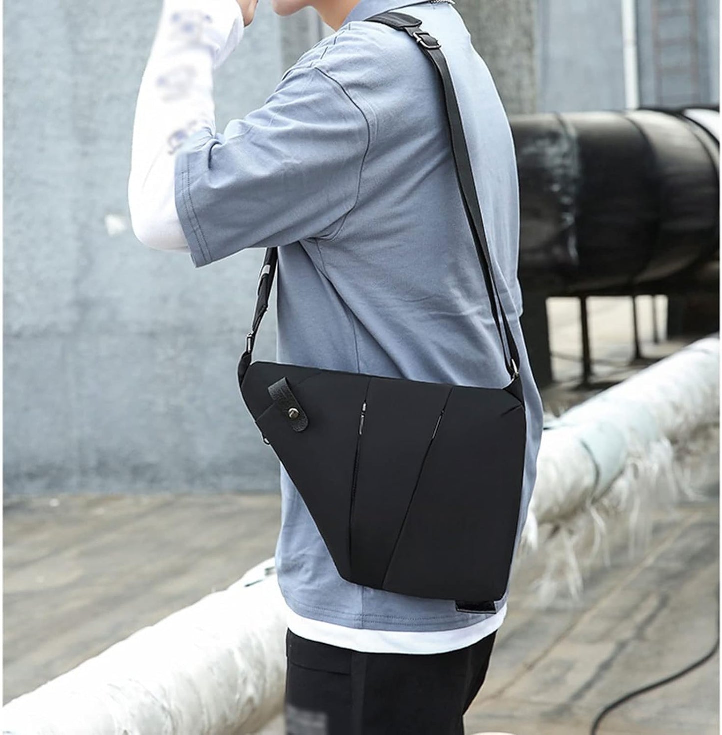 Messenger Crossbody Bag Anti Theft Sling Single Strap