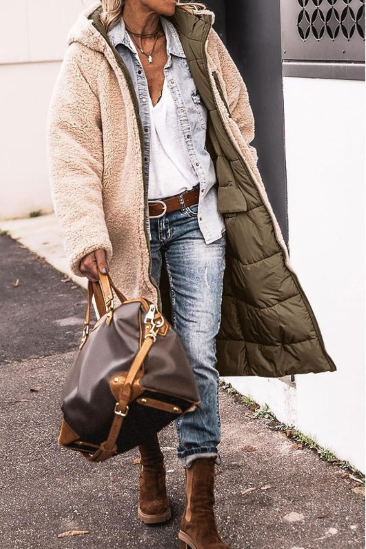 Sasha | Elegant Reversible Coat