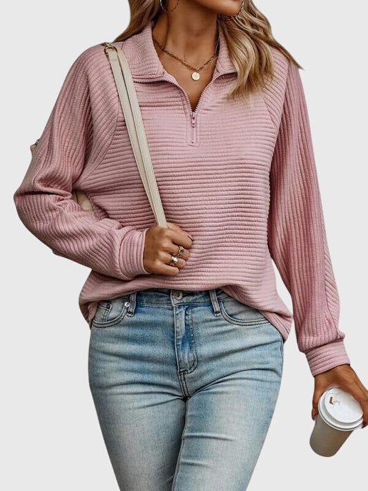 Abigail | Elegant Sweater With Zipper