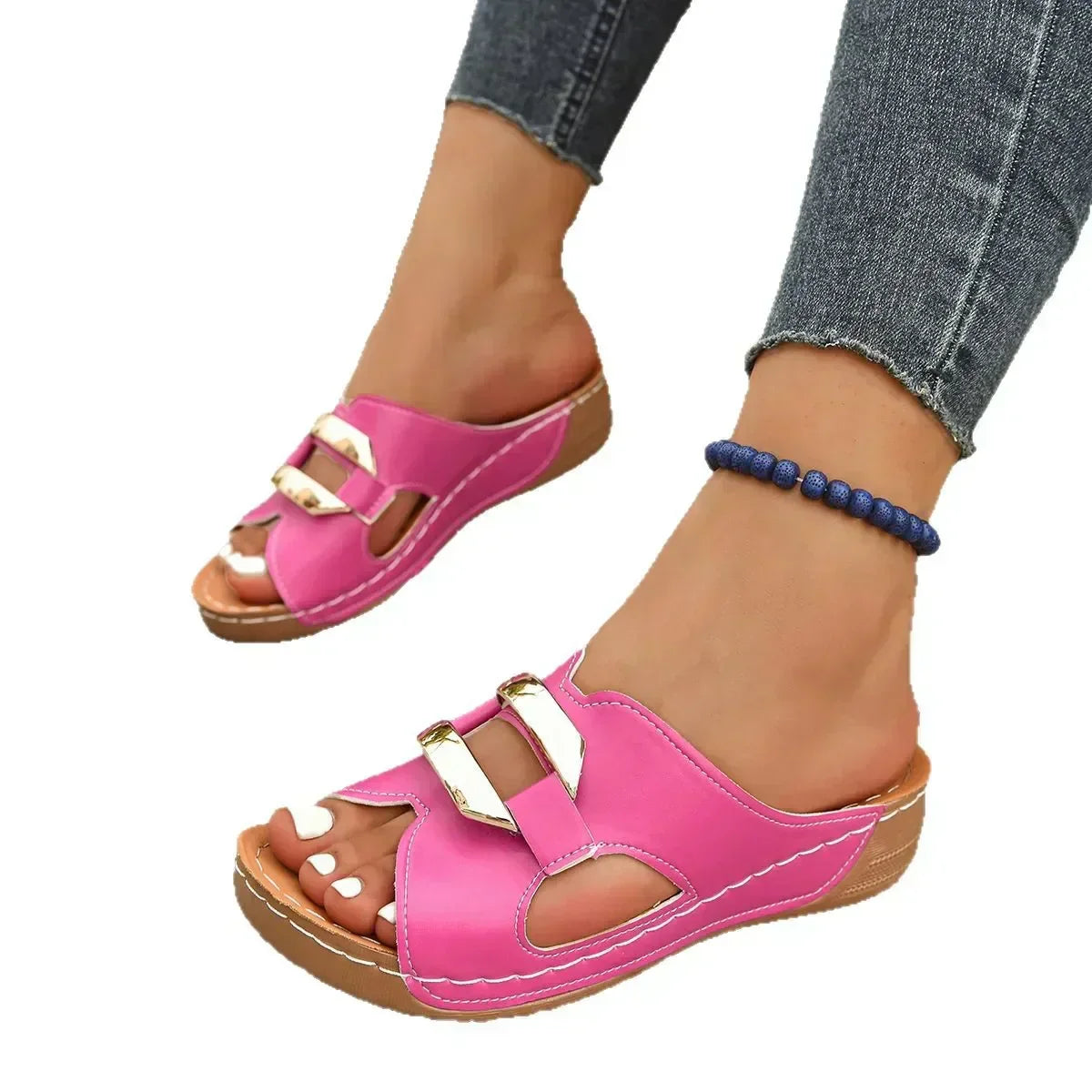 Lina | Orthopedic Wedge Heel Sandals