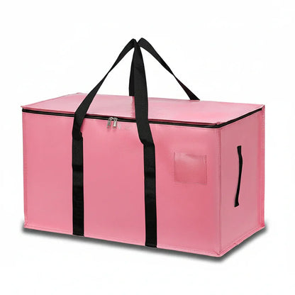 Storage Bags Heavy Duty Moving Tote Waterproof Zipper Organizer