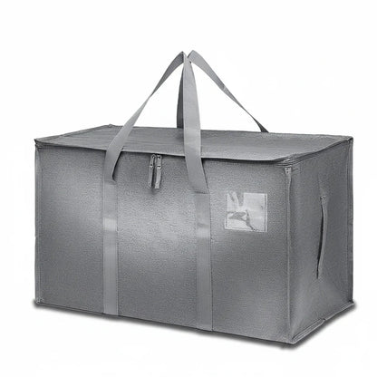 Storage Bags Heavy Duty Moving Tote Waterproof Zipper Organizer