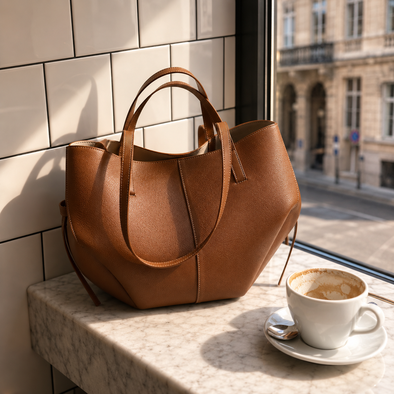 Women's Tote Bag Vintage Shoulder Carryall Everyday Handbag