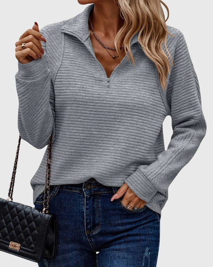 Abigail | Elegant Sweater With Zipper