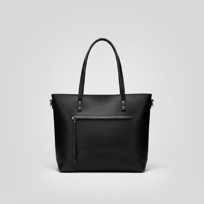 Womens Zippered Tote Bag Handbag Large